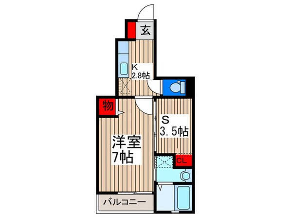 レジェンドⅨの物件間取画像